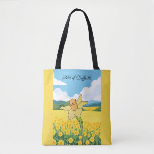 Field of Daffodils Tote Bag