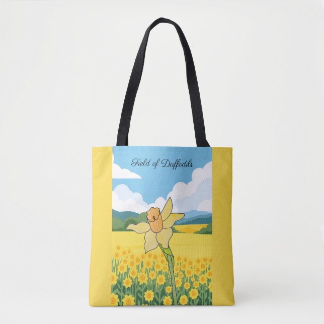 Field of Daffodils Tote Bag (Front)