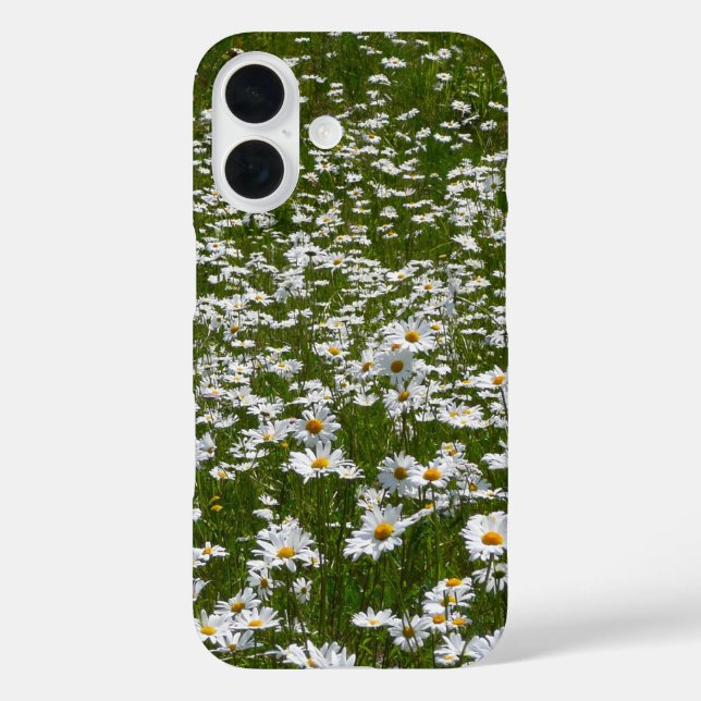 Field of Daisies Alaskan Wildflowers Case-Mate iPhone Case (Back)