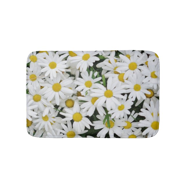 Field of Daisies Bath Mat (Front)