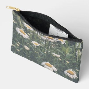 Field Of Daisies Cosmetic & Travel Accessory Bag