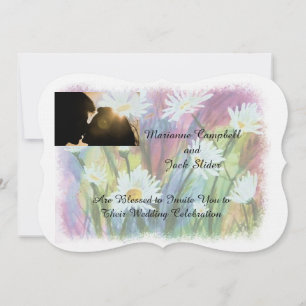 FIELD OF DAISIES CUSTOMIZABLE WEDDING INVITATION