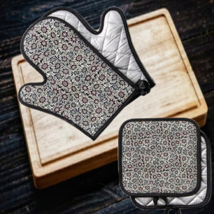 Field Of Daisies Oven Mitt & Pot Holder Set