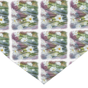 FIELD OF DAISIES SHORT TABLE RUNNER