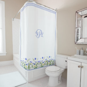 Field of Daisies Shower Curtain
