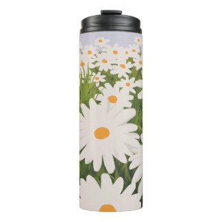 Field of Daisies Thermal Tumbler