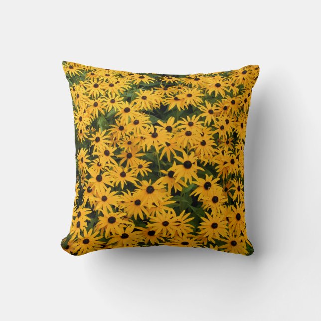 Field of Daisies Throw Pillows (Front)