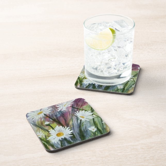 FIELD OF DAISY FLOWERS COASTERS (Right Side)