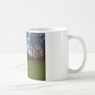 Field of Deer & a Pink SunSet Coffee Mug