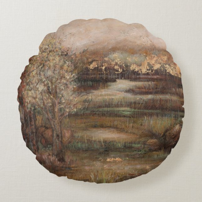 Field of Dreams I Round Cushion (Front)