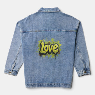 Field of Endless Love Denim Jacket