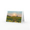 "Field of Flowers" blank folded greeting card