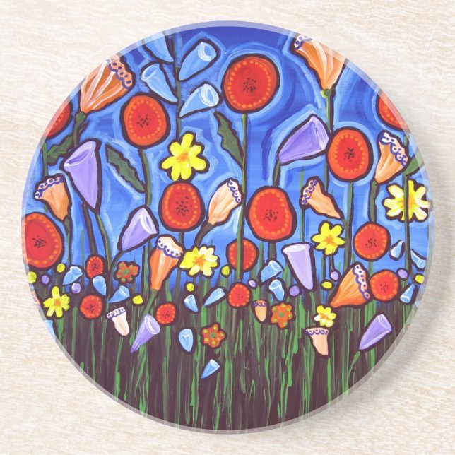 Field of Flowers Coaster (Front)