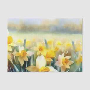 Field of Flowers-Daffodil (B) Watercolor Tissue Paper