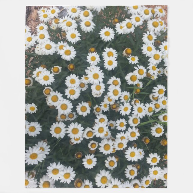 FIELD of FLOWERS Fleece Blankets (Front)