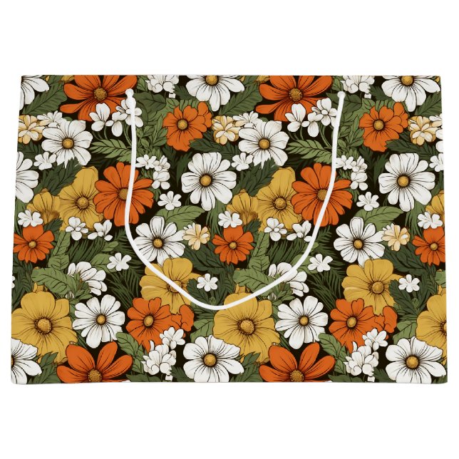 Field of Flowers Large Gift Bag (Front)