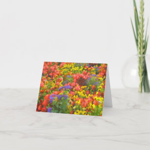 Field of Flowers Note Card