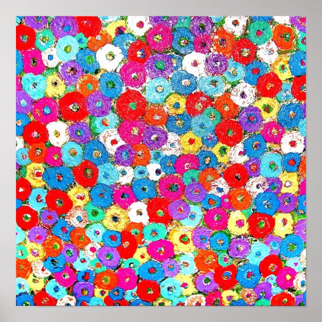 Field of Flowers Poster (Front)