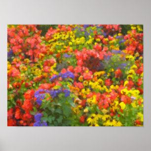 Field of Flowers Poster