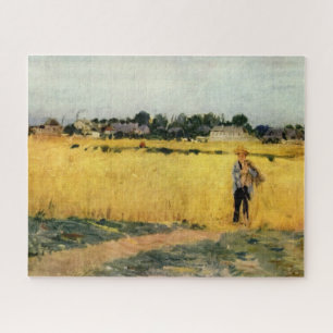 Field of Grain (by Berthe Morisot) Jigsaw Puzzle