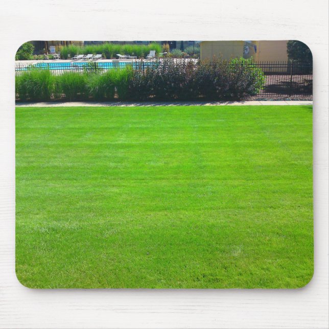 Field of Green Grass Mousepad (Front)