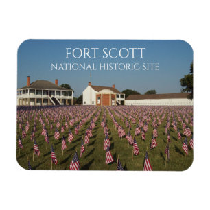 Field of Honour, Flags, Fort Scott NHS Magnet