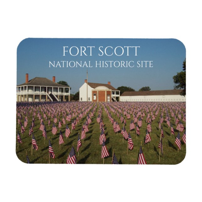 Field of Honour, Flags, Fort Scott NHS Magnet (Horizontal)
