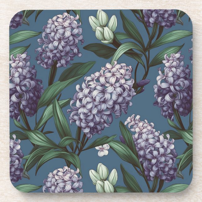 Field of Hyacinth Coaster (Front)