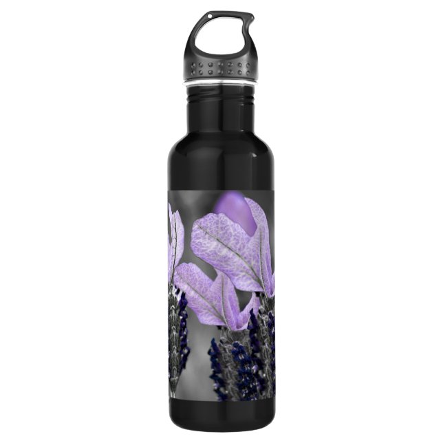 Field of Lavender 710 Ml Water Bottle (Front)