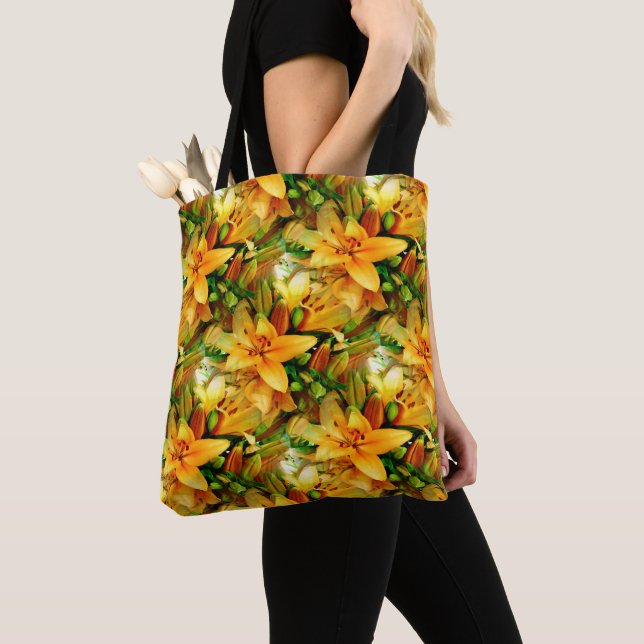 Field of Lilies....... Tote Bag (Close Up)