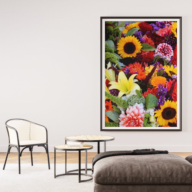 Field of Multicolored Flowers, Poster (Creator Uploaded)