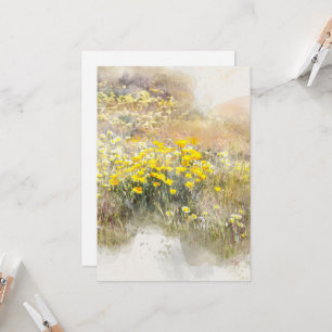 Field of Poppies Card