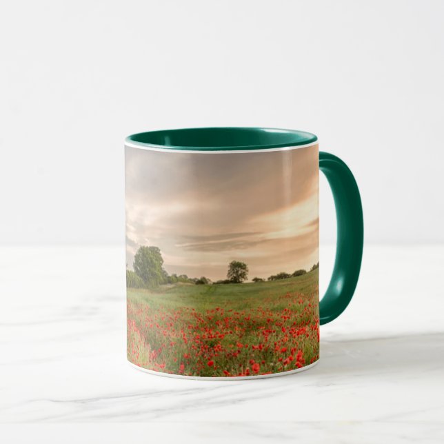 Field of Poppies Mug (Front Right)