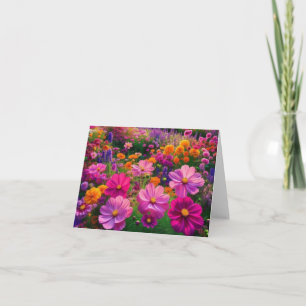Field of Radiance Wildflower Note Card
