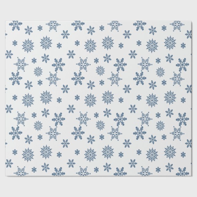 Field Of Snow Wrapping Paper (Seam)