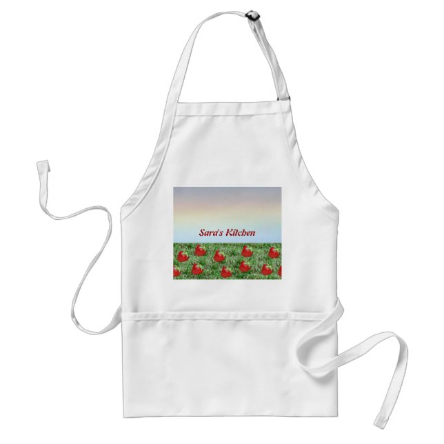 Field of Strawberries Standard Apron (Front)