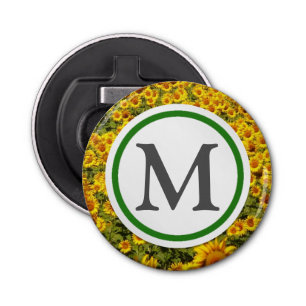 Field of Sunflowers Bottle Opener
