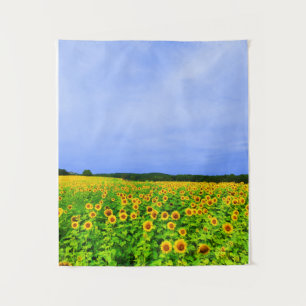Field of Sunflowers Small Tapestry