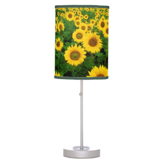 Field of Sunflowers Table Lamp