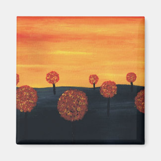 Field of Trees Magnet