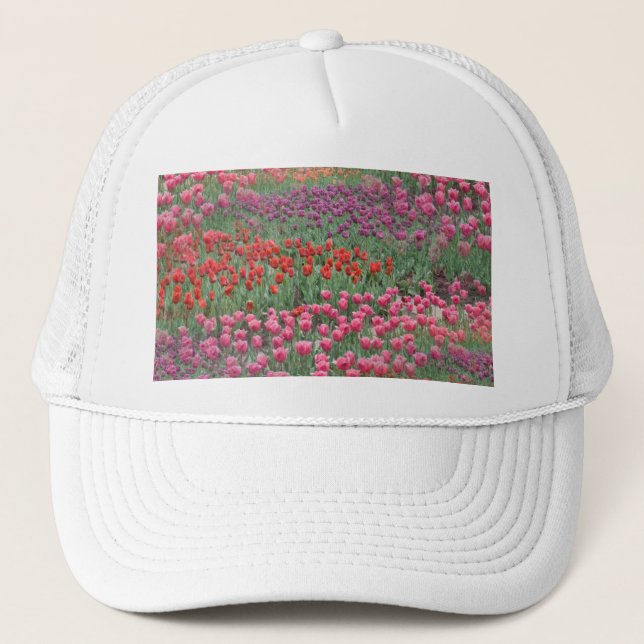 Field Of Tulips Trucker Hat (Front)