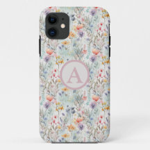 Field of Wildflowers Customisable iPhone 11 Case
