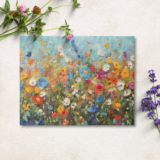 Field of Wildflowers Jigsaw Puzzle