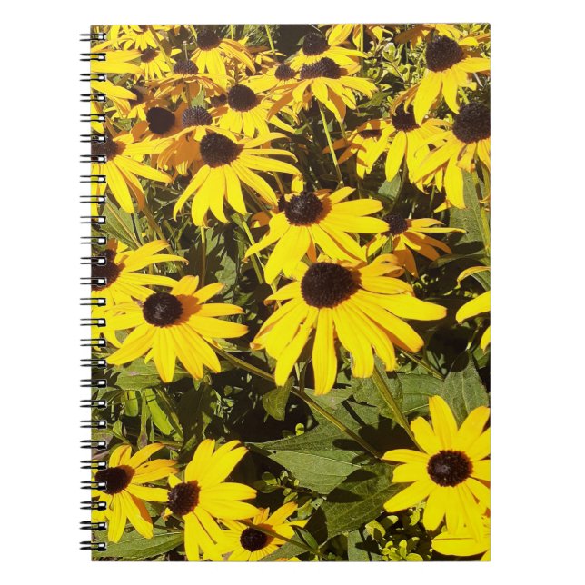 Field of Yellow Wildflowers Notebook (Front)