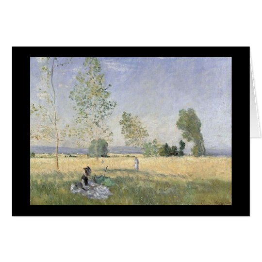 Field Picnic - Monet Card
