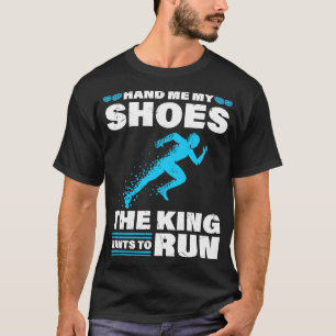Field Running King Cross Country Running T-Shirt