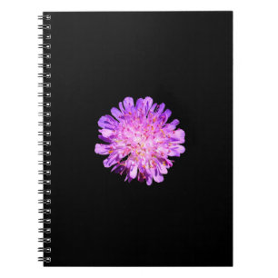Field Scabious Spiral Notebook