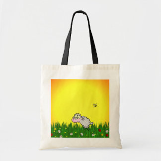 Field Sheep Tote Bag