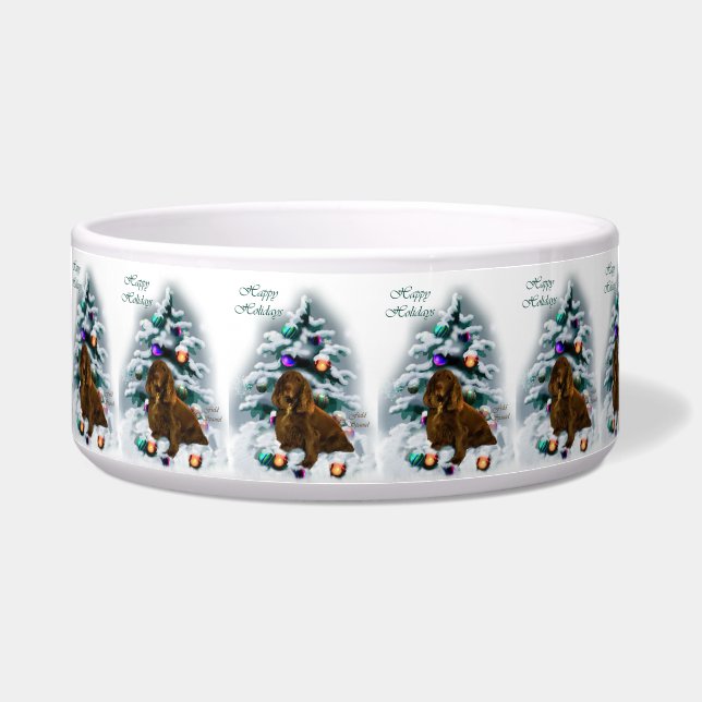 Field Spaniel Christmas  (Front)