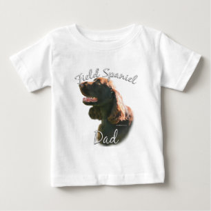 Field Spaniel Dad 2 Baby T-Shirt